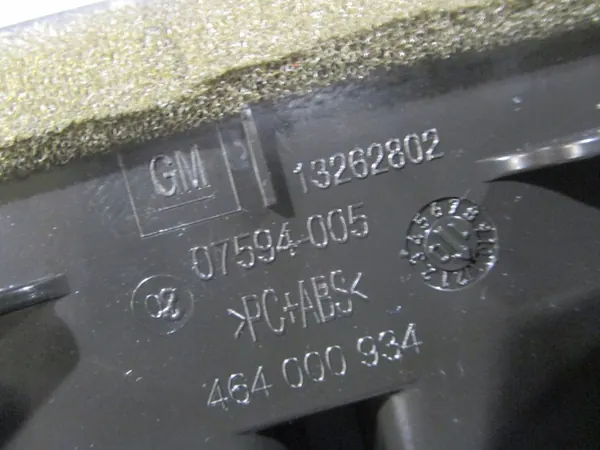 OPEL MERIVA B Grade de ar central 13262802 13287826 image 5