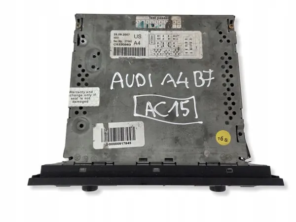 Estação Multimédia Audi OEM 8E0035195HX - Usado image 3