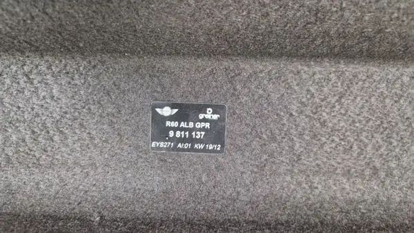 MINI R60 Heckkofferraumablage OEM 9811137 - Gebraucht image 9