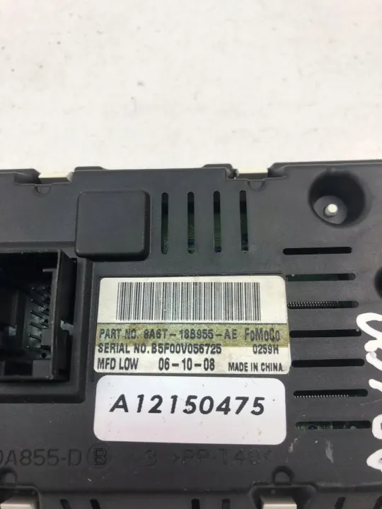 Ordinateur de Bord Ford Fiesta VI OEM 8A6T18B955AE image 4