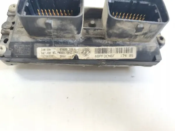 Motorstyrningsenhet ECU Fiat Punto II 1.2 image 3