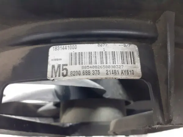 Kylarrubrik Nissan Note E11 1.5 DCI image 2