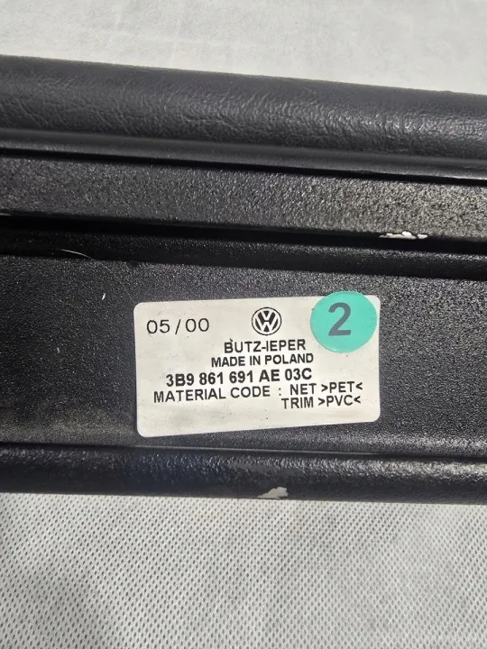Red enrollable maletero VW Passat B5 Familiar OEM 3B9861691AE image 7