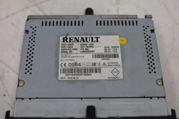 Lector de navegación OEM 1156495RMWGK para Renault Captur I image 4