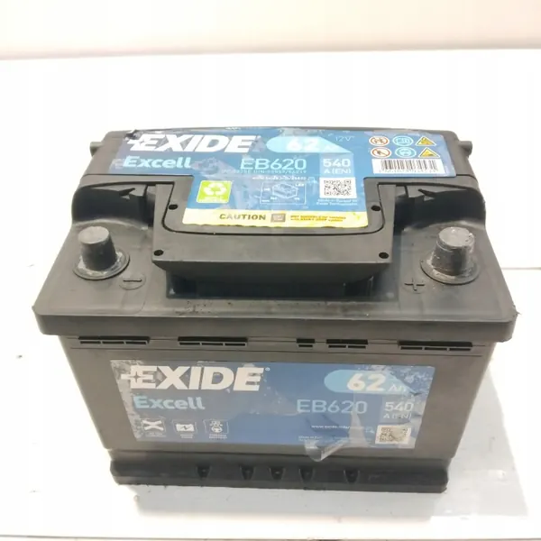 Batterie Exide Excell 62Ah 540A EN EB620 pôle droit + image 4