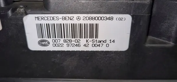 Central Lock Pump Mercedes W208 image 2