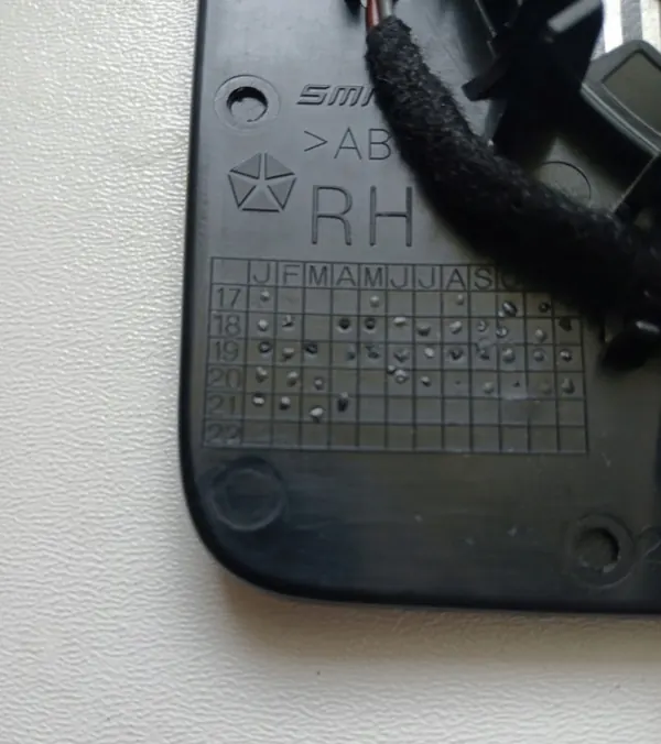 Jeep Wrangler JL rechter spiegelinzet OEM image 4