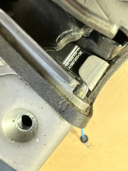 Fram höger dörrlås Mercedes B W246 M image 9