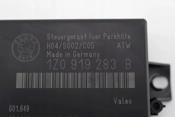 OEM 1Z0919283B PDC-moduuli Skoda Octavia II 2006 image 4