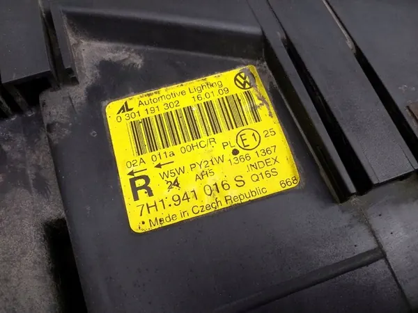 2009 Volkswagen Transporter - Caravelle T5 Farol Dianteiro 7H1941016S image 8