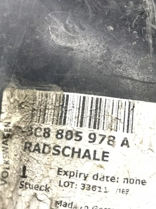 Front Right Wheel Arch VW Passat CC 3C8805978A image 5