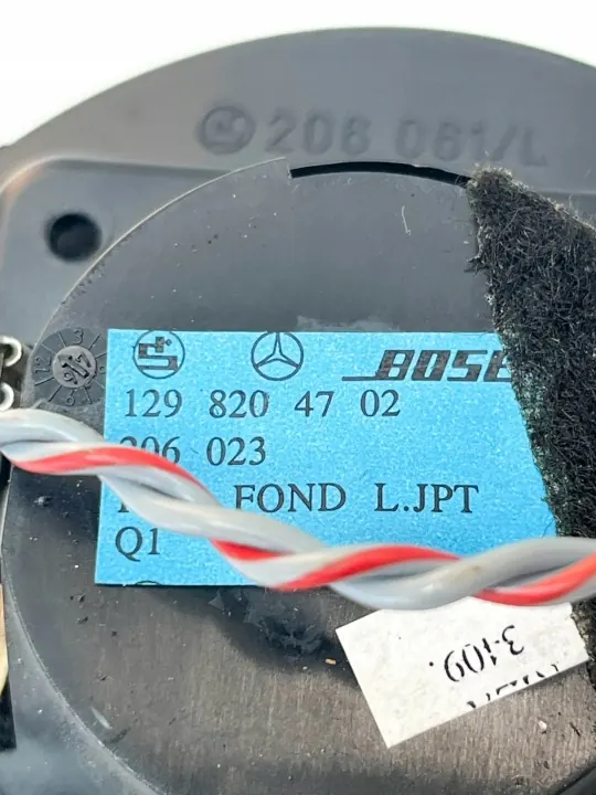 Högtalare vänster bakdörr OEM A1298204802 Mercedes SL image 10