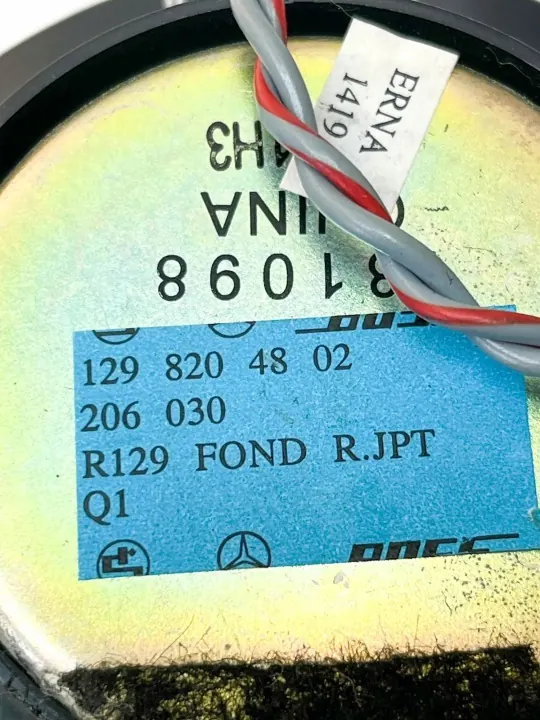 Högtalare vänster bakdörr OEM A1298204802 Mercedes SL image 9