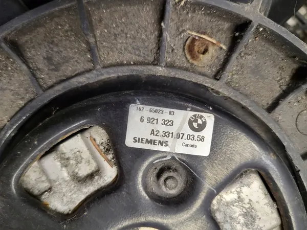 BMW OE 6921323 Luftkonditionering Kylare Fläkt image 7