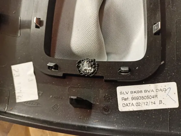 Pomo de cambios OEM 969350504R para Renault Captur 2014 image 4