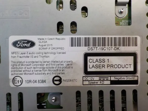 Ford Mondeo MK5 Radio OEM DS7T-19C107-DK Gebraucht image 8