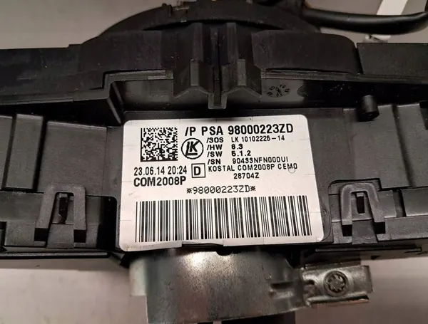 Combinatieschakelaar Citroen C4 II OE 98000223ZD image 3