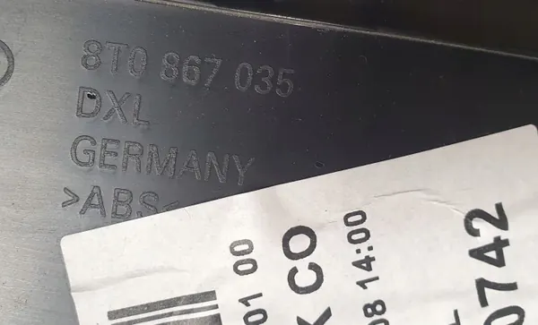 Audi A5 8T Rear Left Side Panel OEM 8t0867035 image 7