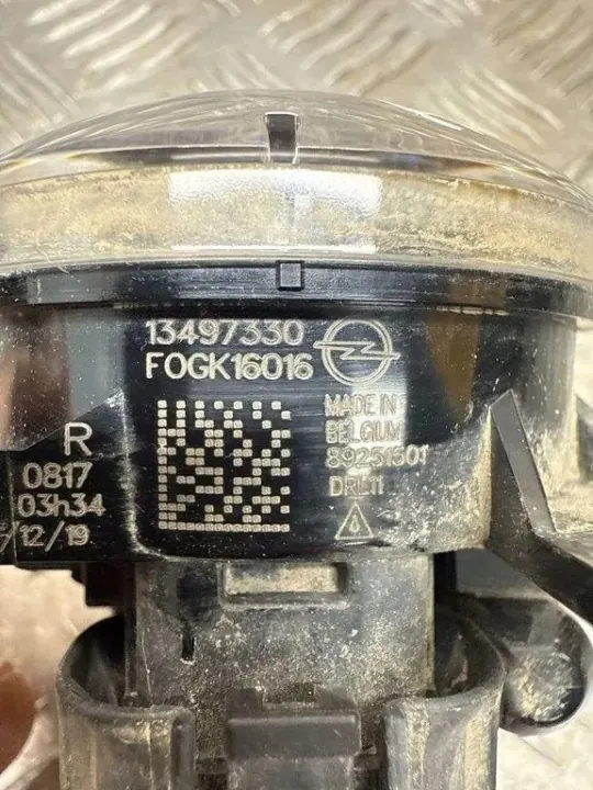 Opel Corsa F Höger Halogenstrålkastare OEM 13497330 image 3