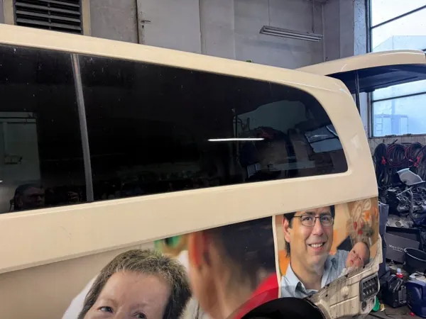 Mercedes Vito W447 Karossglas OEM 9665244 - Begagnad image 2