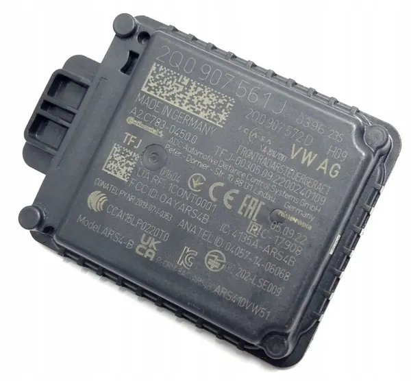 Radar ACC OEM 2Q0907561J pour VW Audi Skoda image 4