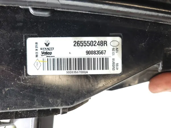 Luz Trasera Izquierda Renault Megane IV 265550248R image 4