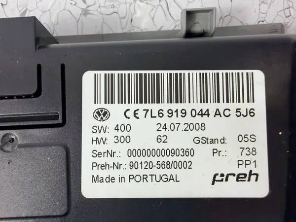 Contrôleur Webasto OEM 7L6919044 pour VW Touareg I image 5