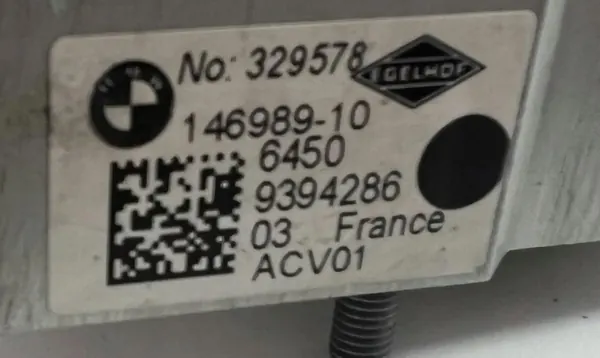 Válvula de expansão A/C BMW OEM 9394286 - Usado image 9
