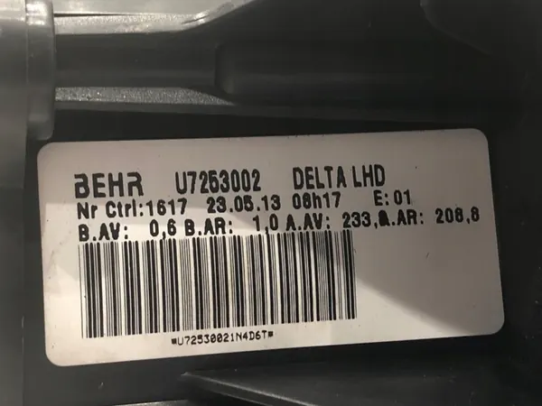 Ventilador Opel Zafira C U7253002 image 4