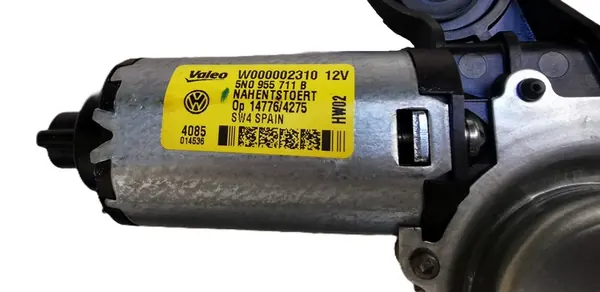 Hinterer Scheibenwischermotor VOLKSWAGEN TIGUAN 5N 5N0955711B image 3