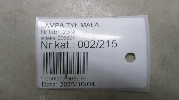 HYUNDAI SANTA FE III LIFT LEFT REAR FOG LIGHT 15- OEM 002/215 image 5