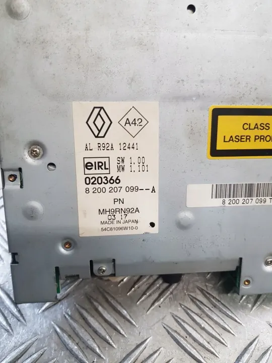 Renault Radio OEM 8200207099A Espace IV:lle image 3