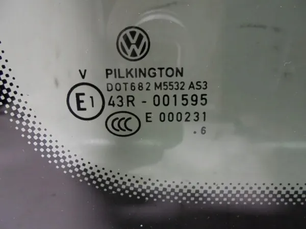 OEM SZYBA KAROSERYJNA PRAWA TYLNA TYŁ VW CADDY 2K5 IV 4 16R image 3