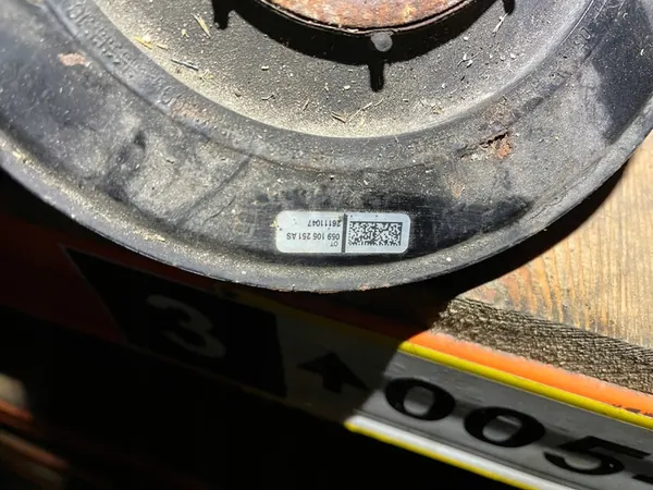 POLIA AUDI A4 B8 2008-2015 059105251AS image 2