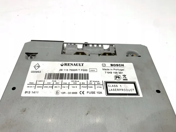 Radio OEM 281157550R para Renault Grand Scenic III image 4