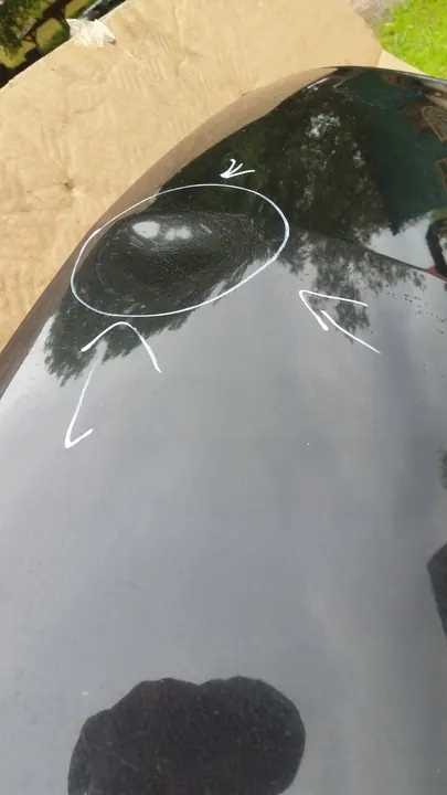 CHEVROLET AVEO T250 2008-2011 Motorhuv 251503-J image 4