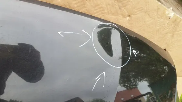 CHEVROLET AVEO T250 2008-2011 Motorhuv 251503-J image 5