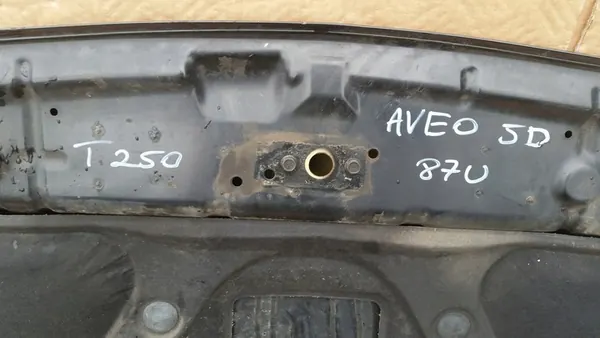 CHEVROLET AVEO T250 2008-2011 Motorhuv 251503-J image 8