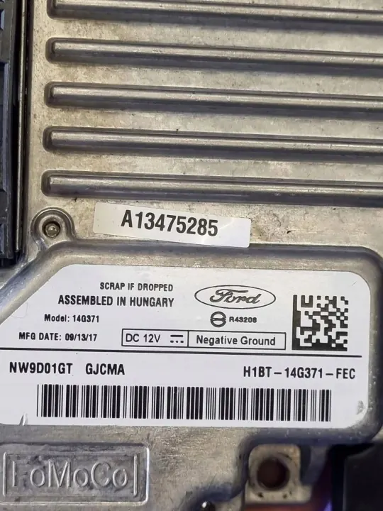 Ford Fiesta MK8 Navigointimoduuli H1BT-14G371-FEC image 3