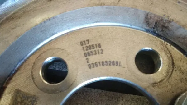 Embreagem Volkswagen Polo V 6R 2011 / Conjunto 036105269L image 2