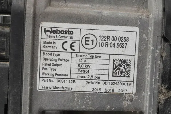 Webasto parkeringsvärme OEM 5Q0815005T Skoda Seat Audi image 7