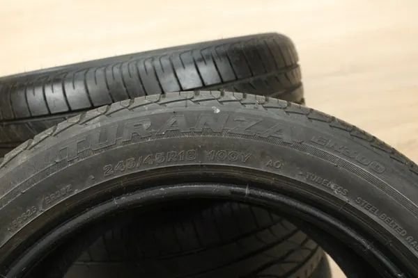 4x Neumáticos Bridgestone Turanza ER300 245/45R18 OPON.N32 image 4