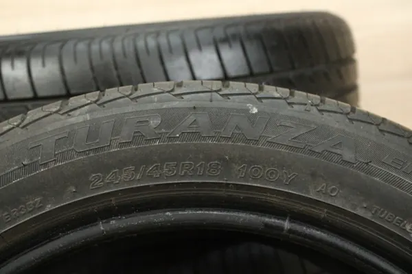 4x Neumáticos Bridgestone Turanza ER300 245/45R18 OPON.N32 image 5