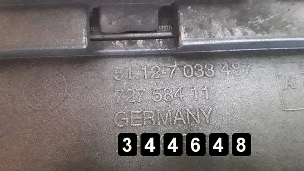 Moldura BMW Serie 7 OEM AM-344648 - Pieza Usada image 3