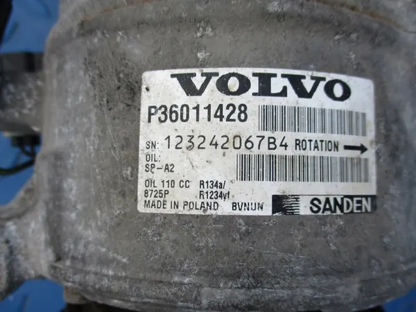 Volvo S60 II 2.0 Ilmastointikompressori P36011428 image 2