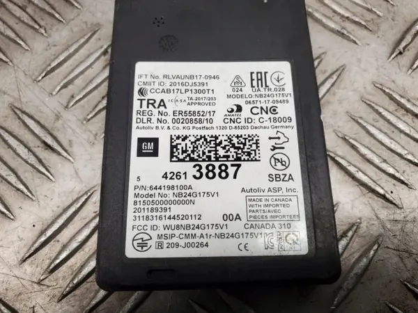Módulo ponto cego OEM 42613887 traseiro direito image 3
