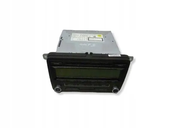 Radio CD VW Golf VI OEM 1K0035186AA - Usado image 2