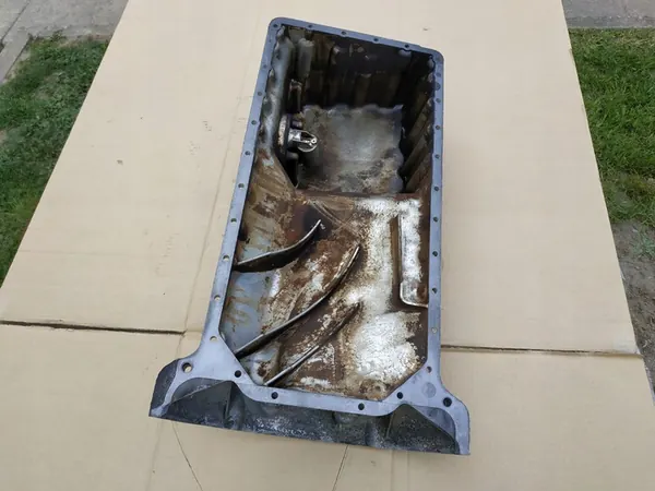 Oljepanna Mercedes 124 W124 2.0 2.3 M102 1020142302 image 9