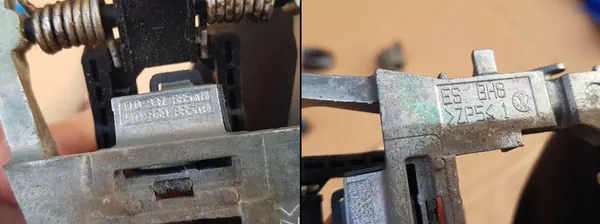 Vasen takaluukun kahva / VW Touran I 2003-2015 / LC9Z image 2