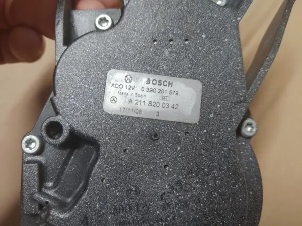 OEM vindrutetorkarmotor för Mercedes E-klass W211 - Begagnad image 4